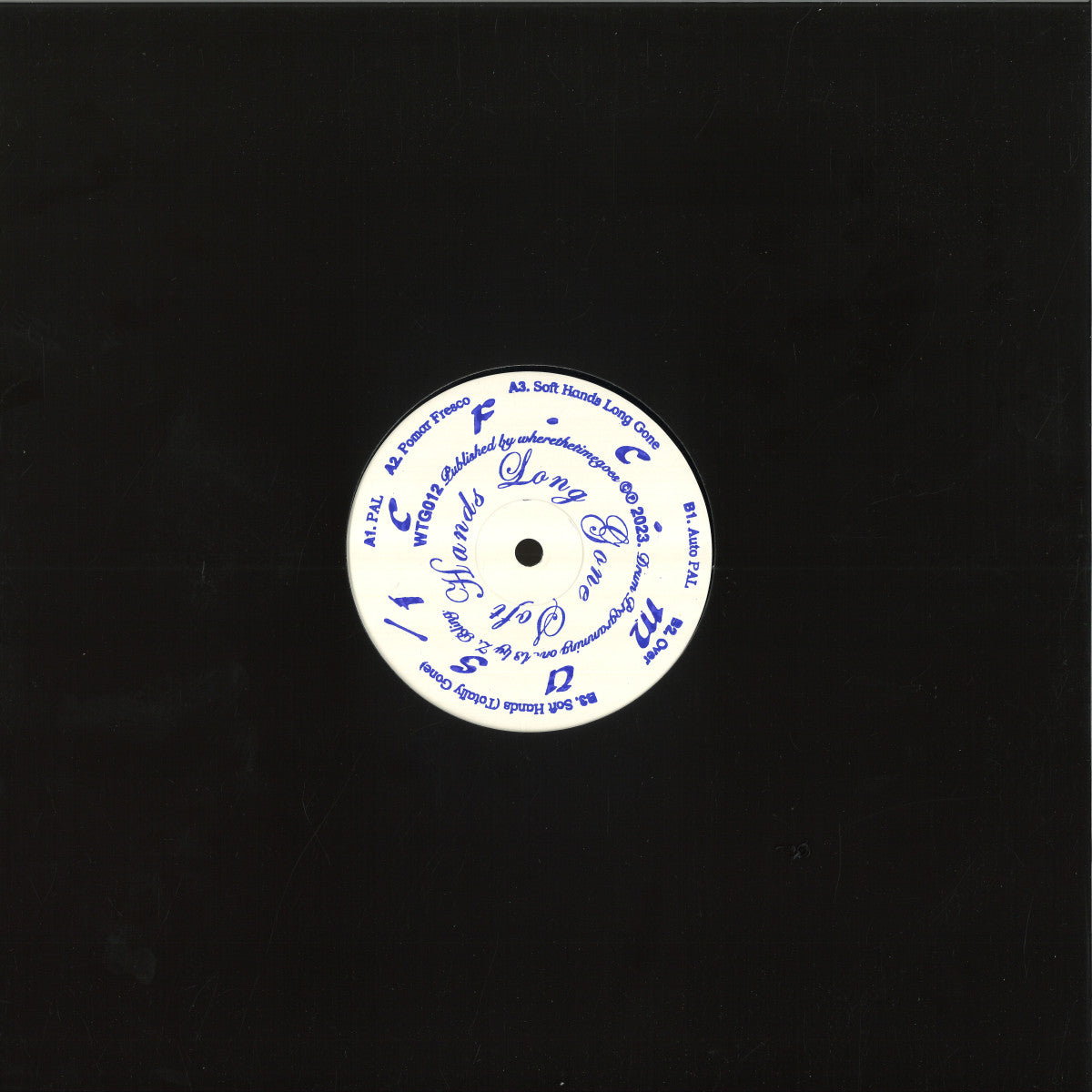 F.C. Music – Soft Hands Long Gone 12" (Limited Edition)