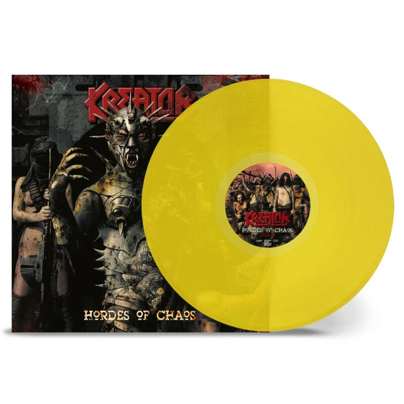 Kreator – Hordes Of Chaos LP (Transparent Yellow Vinyl)