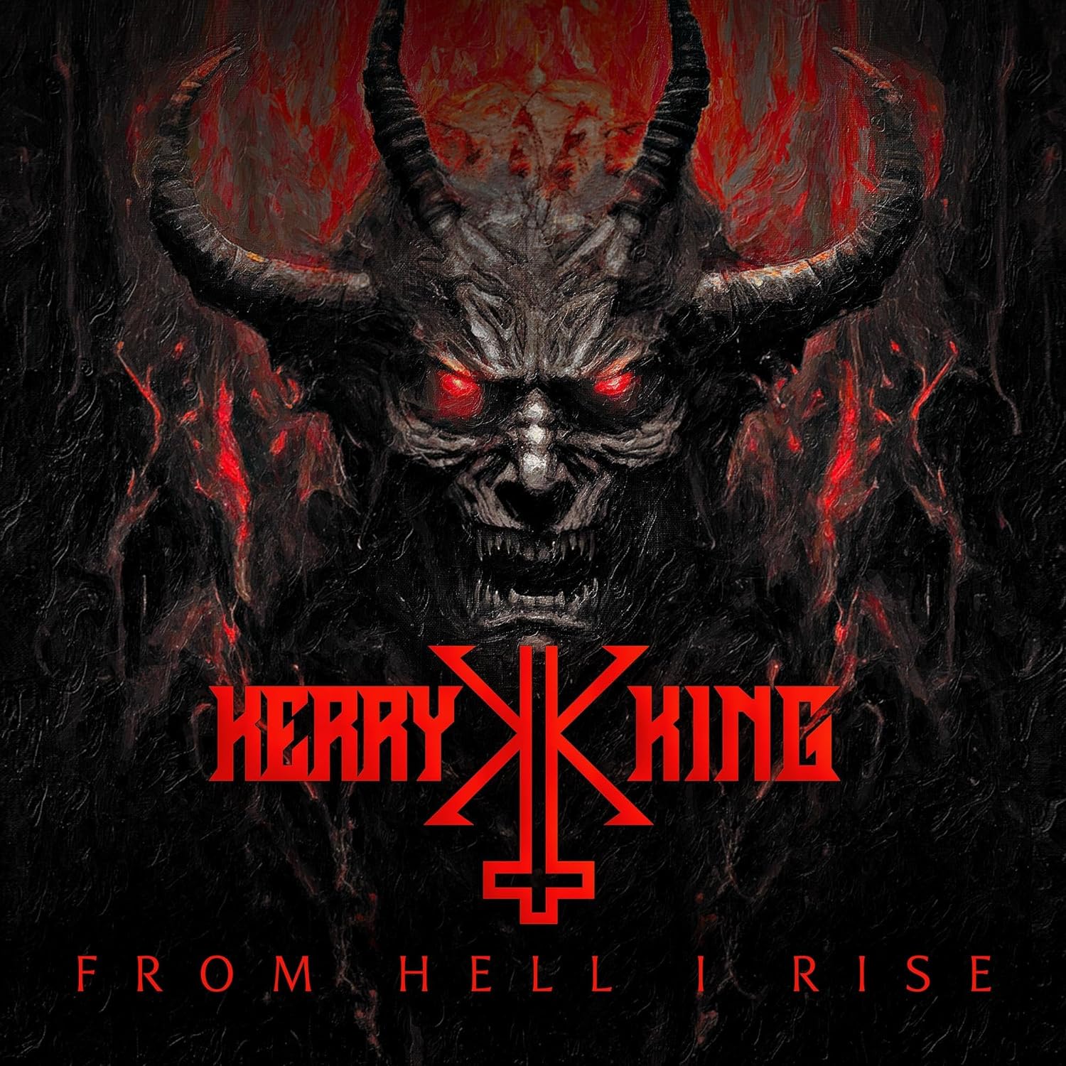 Kerry King - From Hell I Rise LP Dark Red Marbled