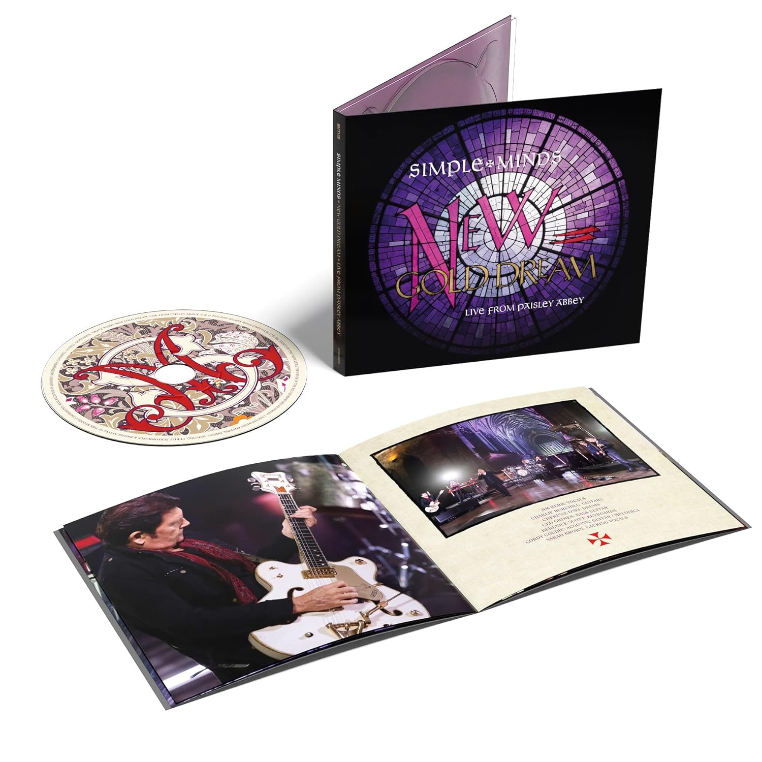 Simple Minds – New Gold Dream (Live From Paisley Abbey) CD