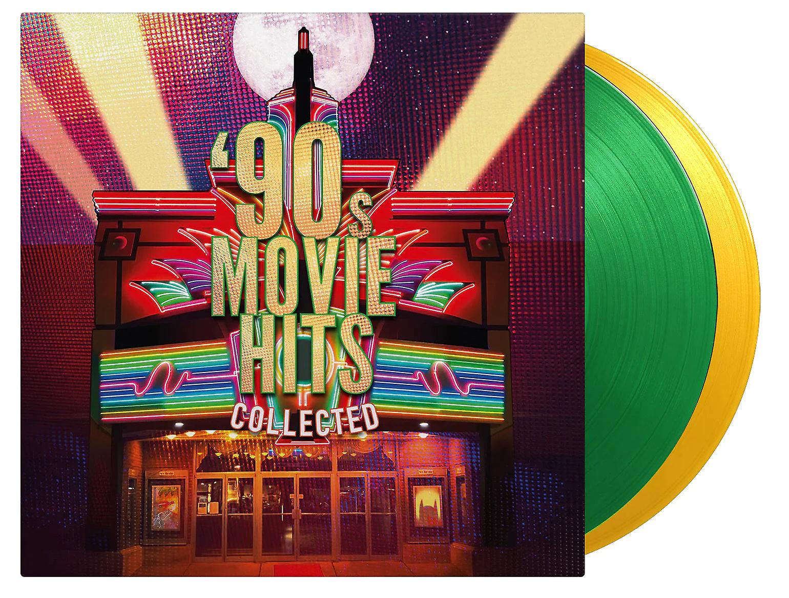 Various Artists – '90s Movie Hits Collected 2LP LTD Translucent Green & Yellow Vinyl
