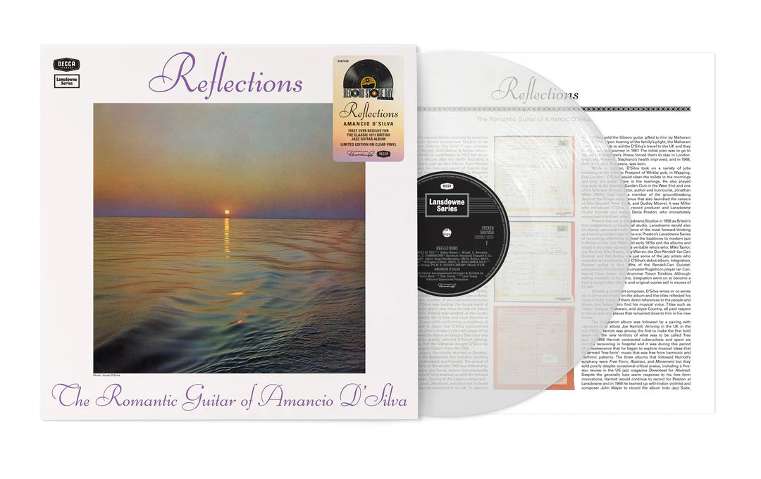 RSD AMANCIO D’SILVA - Reflections - 1 LP - Clear Vinyl + Digital - Limited Edition [RSD 2024]