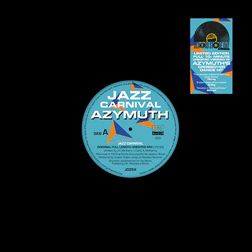 RSD AZYMUTH - Jazz Carnival - 12" Vinyl [RSD 2024]