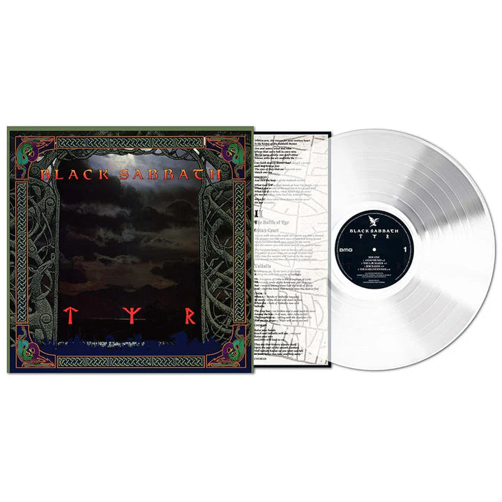 Black Sabbath – Tyr LP (2024 Repress Limited Edition Clear Vinyl)