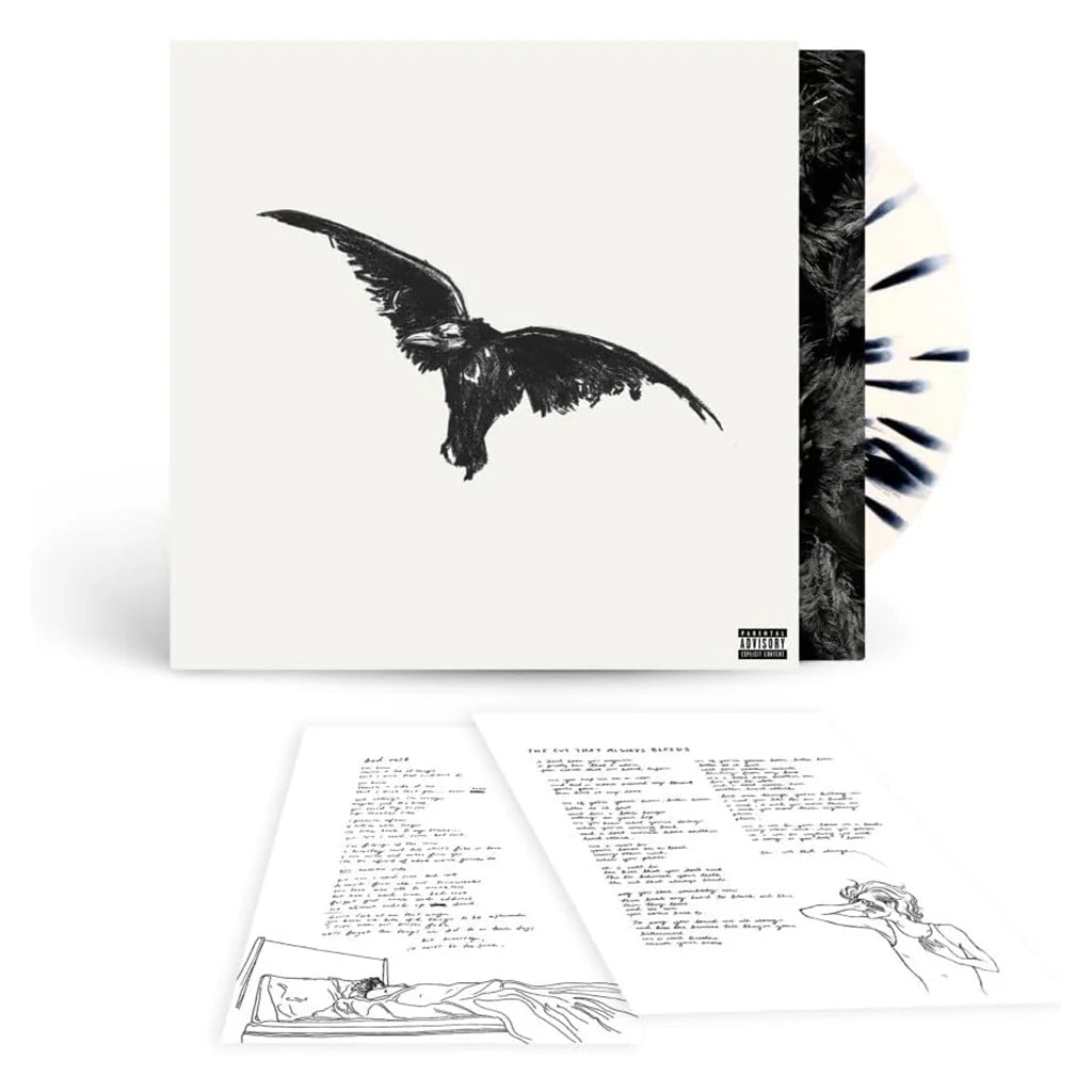 Conan Gray - Kid Krow, Decomposed (5th Ann.) - White w/ Black Splatter Vinyl LP