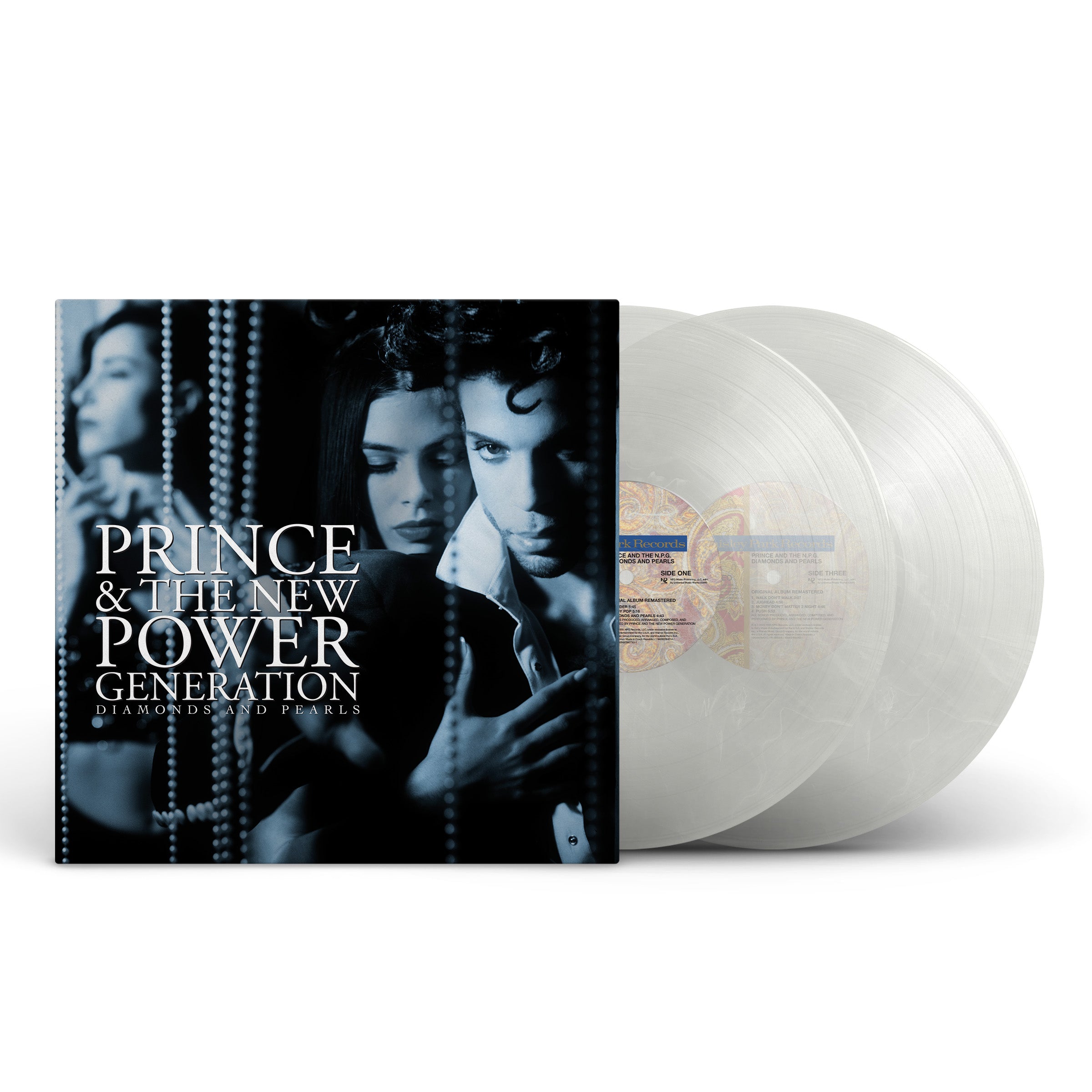 Prince & The NPG - Diamonds & Pearls 2LP Clear Vinyl