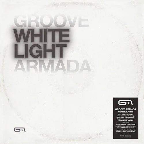 RSD GROOVE ARMADA - White Light - 1 LP - Black and White Splatter Vinyl [RSD 2024]