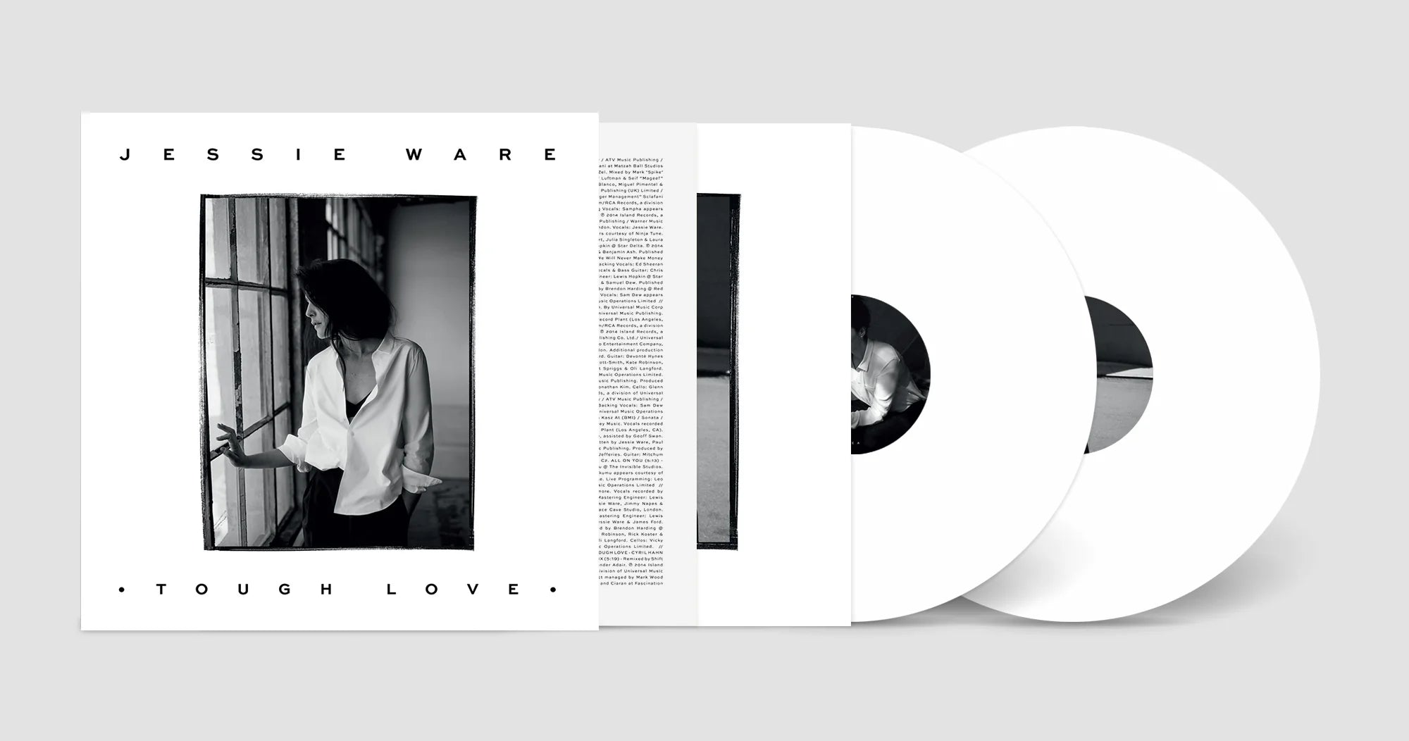 RSD JESSIE WARE - Tough Love 10th anniversary - 2 LP - 140g Solid White Vinyl [RSD 2024]