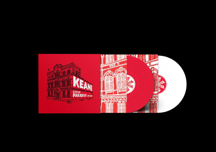RSD KEANE - Live at Paridiso, Amsterdam (29/11/2004) - 2 LP - Transparent Red and Solid White Vinyls [RSD 2024]