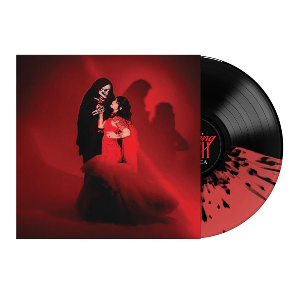 Mothica - Kissing Death LP (Half Red, Half Black with Black Splatter Vinyl)