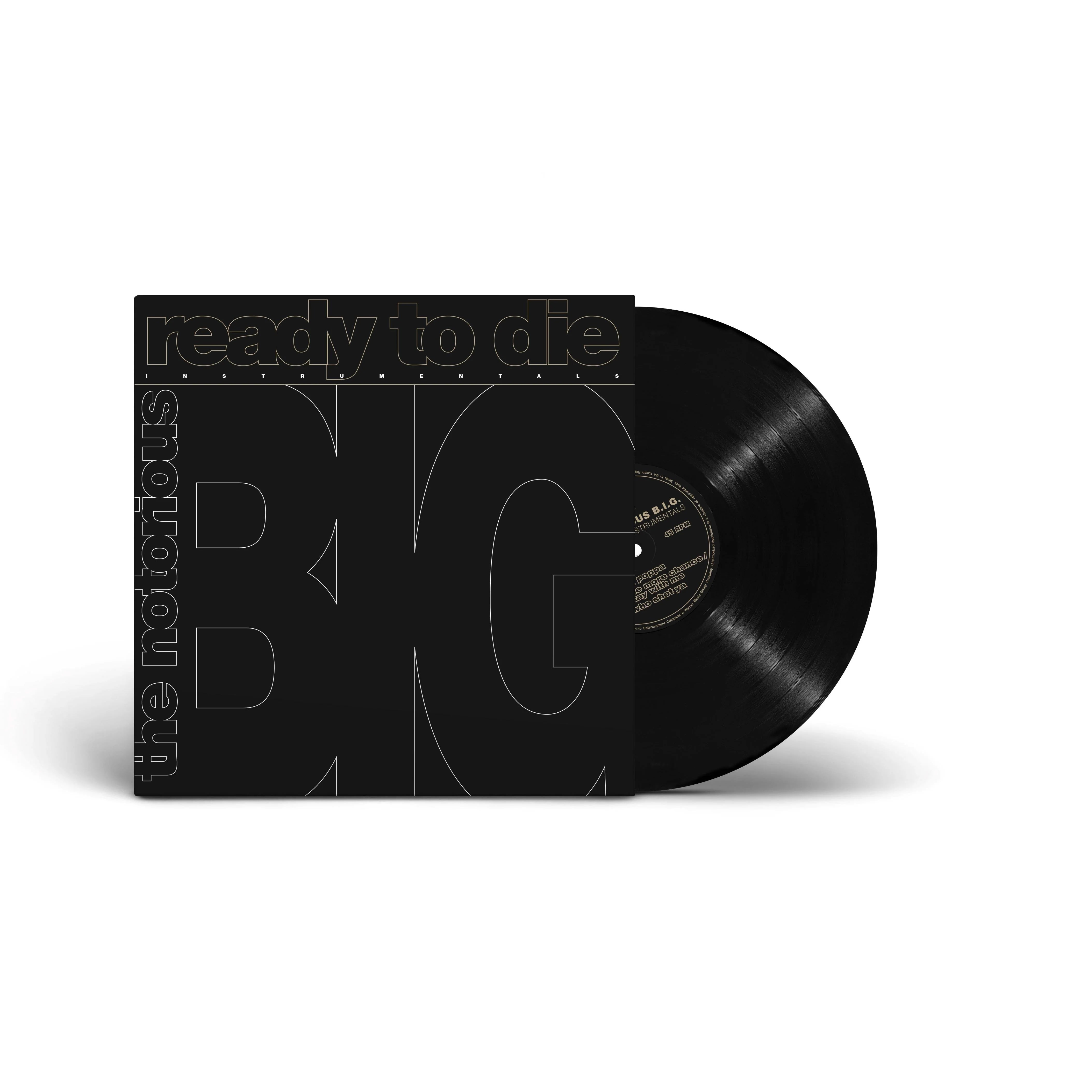 RSD THE NOTORIOUS B.I.G. - Ready To Die: The Instrumentals - 1 LP - Black Vinyl [RSD 2024]