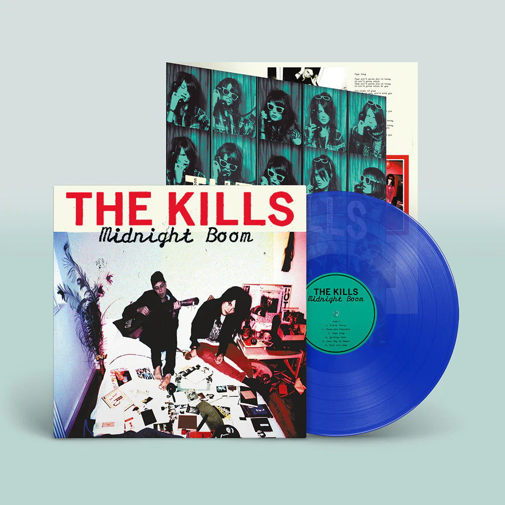 The Kills – Midnight Boom LP (15th Anniversary Transparent Blue Vinyl)