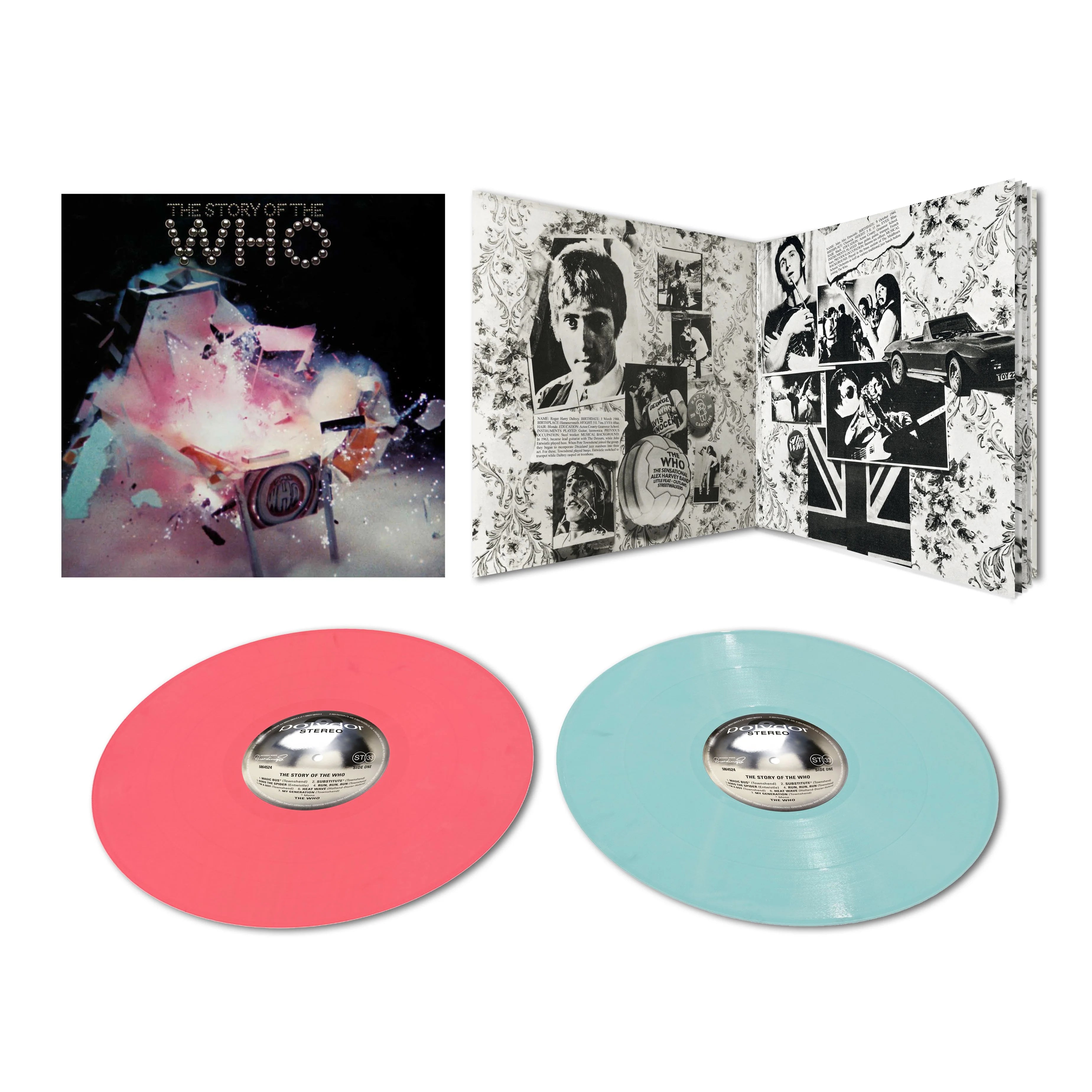 RSD WHO - Story Of The Who - 2 LP - Pink and Green Vinyl [RSD 2024]
