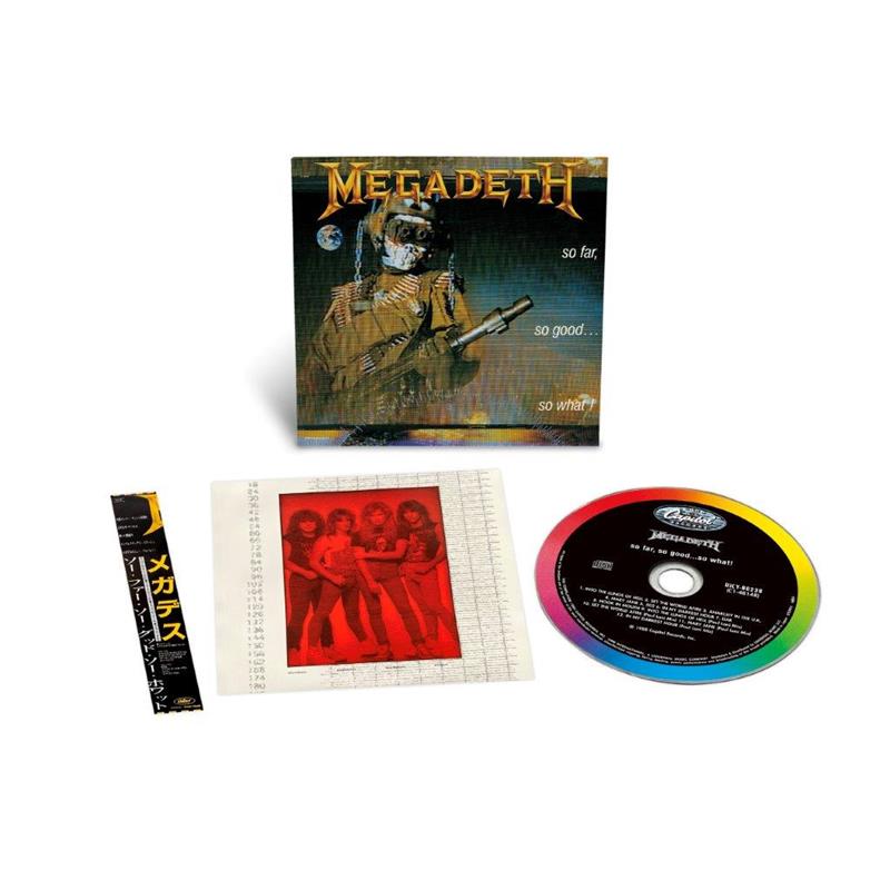 Megadeth – So Far, So Good...So What! CD SHMCD