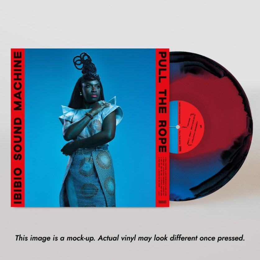 Ibibio Sound Machine - Pull The Rope LP Indies only Black, Blue + Red Vinyl