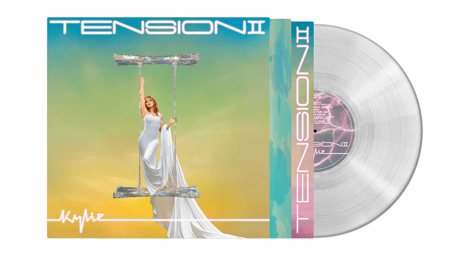 Kylie Minogue - Tension II LP LTD Clear Vinyl