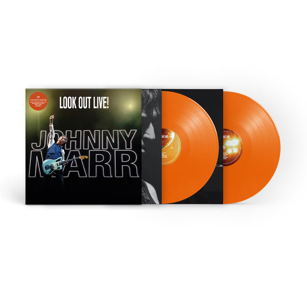 Johnny Marr – Look Out Live! 2LP (Limited Edition RSD 2025 Orange Vinyl)