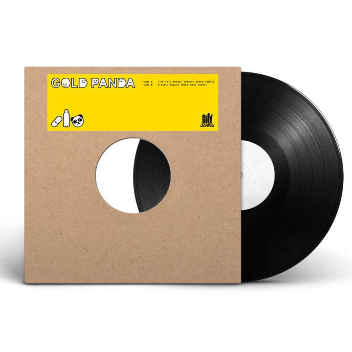 Gold Panda - I've Felt Better (Daniel Avery Remix) / Plastic Future (Skee Mask Remix) - 12"
