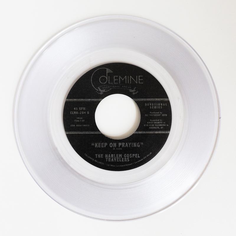 Harlem Gospel Travelers – Fight On! 7" LTD Clear Vinyl