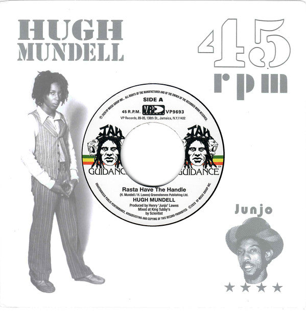 Hugh Mundell/Roots Radics – Rasta Have The Handle 7"