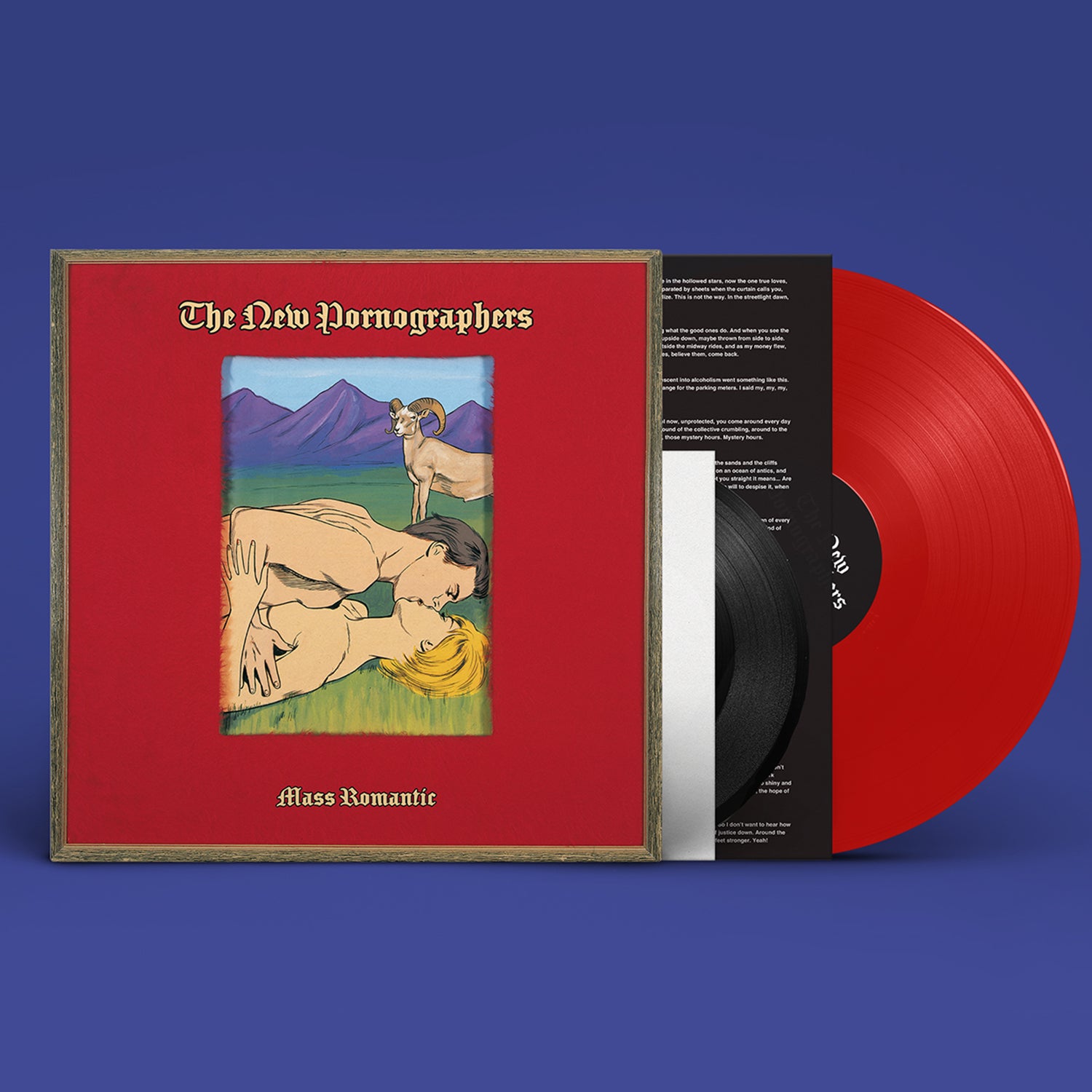 New Pornographers – Mass Romantic LP LTD Red Vinyl w/ Bonus 7"
