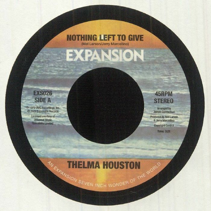 Thelma Houston – Nothing Left To Give / Baby Mine 7"