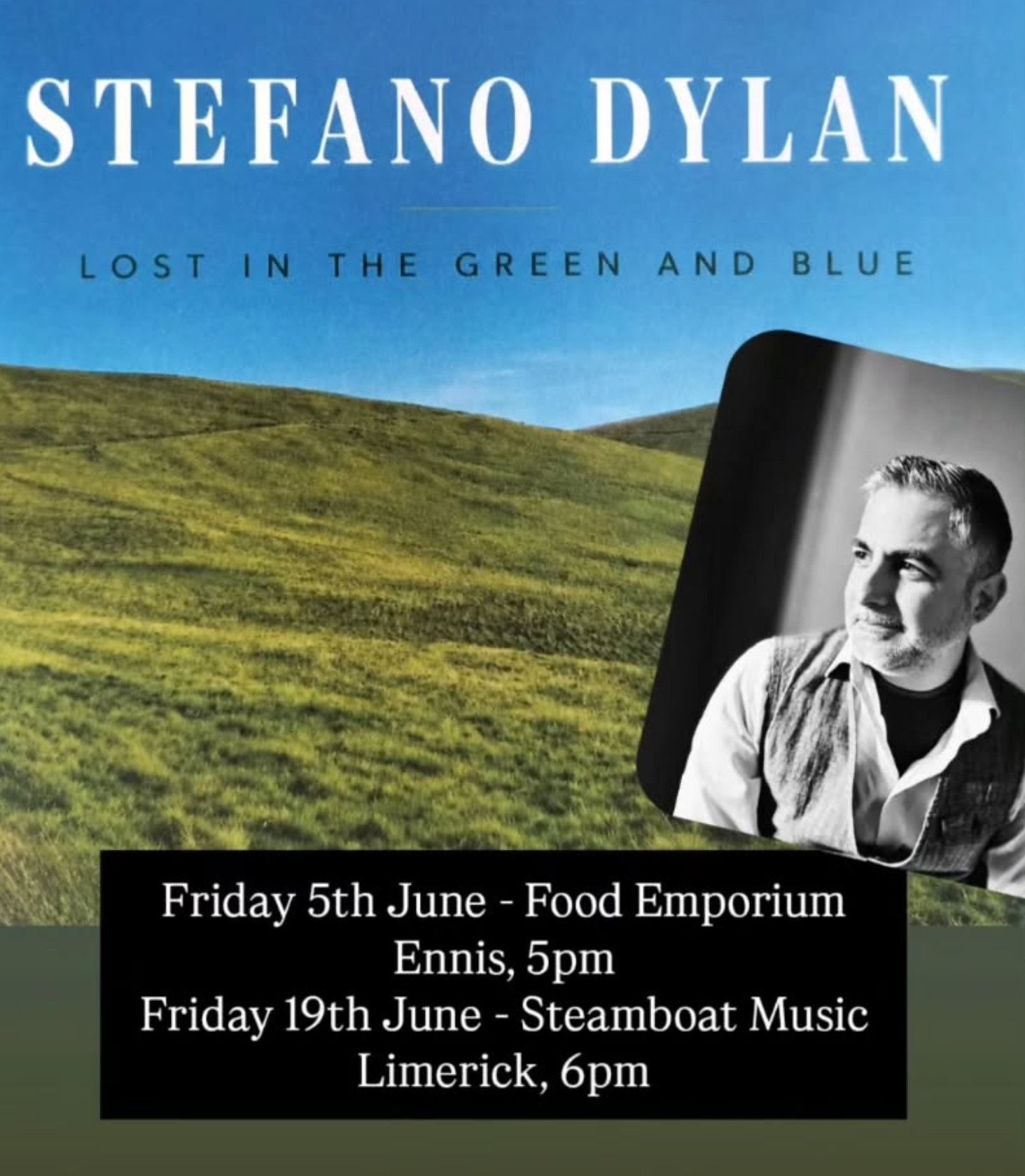 Stefano Dylan Album Listening Party June 19th