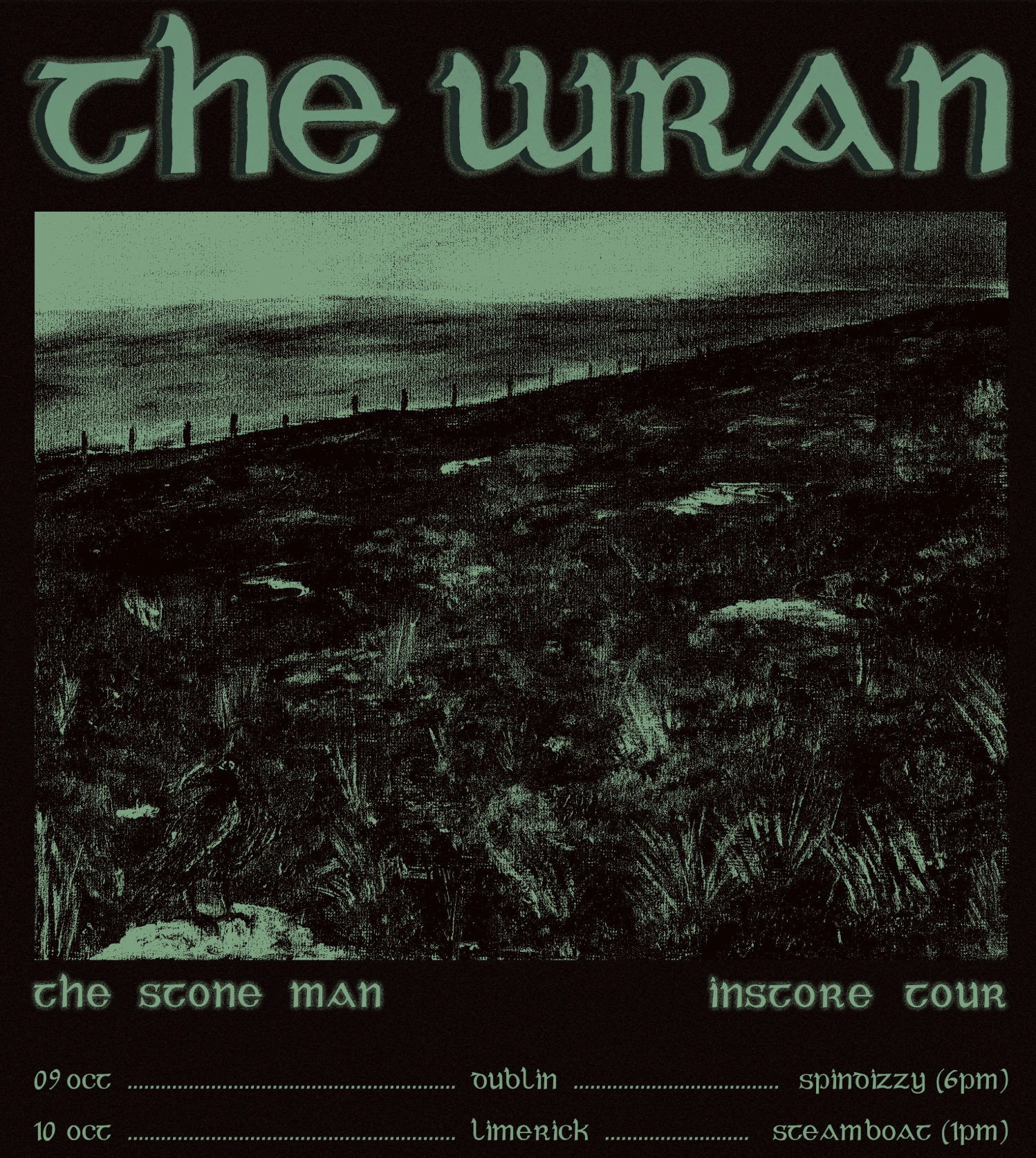 The Wran Live inStore October 10th 1pm