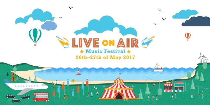 Festival Season kicks off with Live On Air 2017