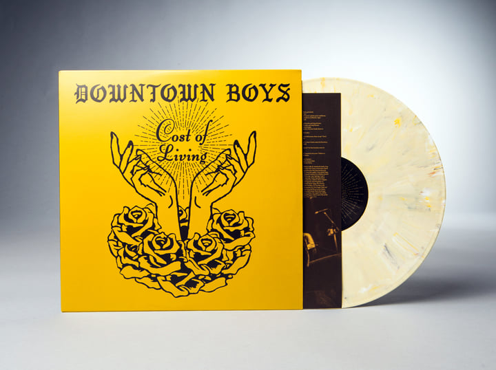 Downtown Boys - Cost Of Living LP 1st Run Coloured Vinyl