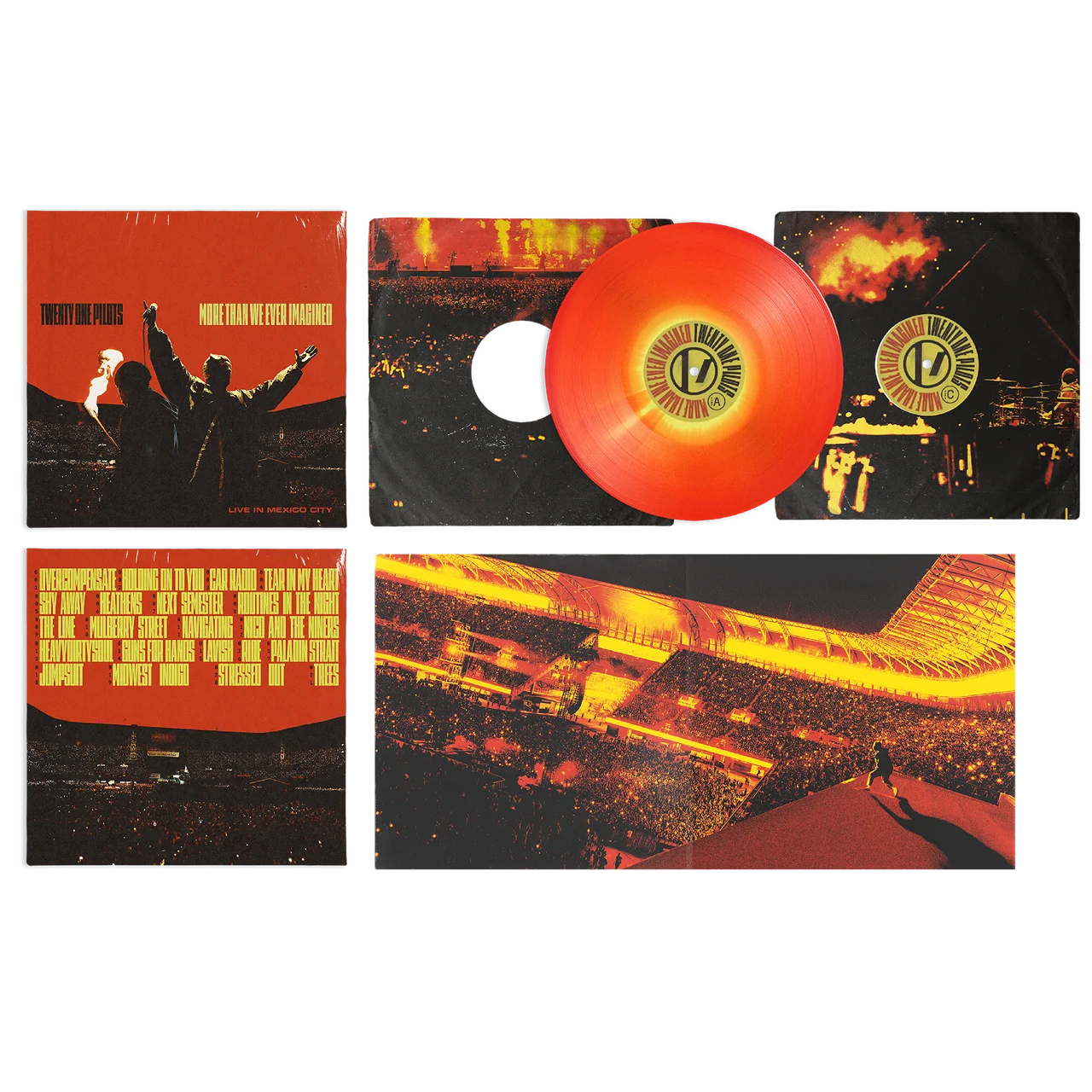 Twenty One Pilots - More Than We Ever Imagined (Live in Mexico City) 2LP (Limited Edition Double Red Vinyl) (Preorder Out August 21st)