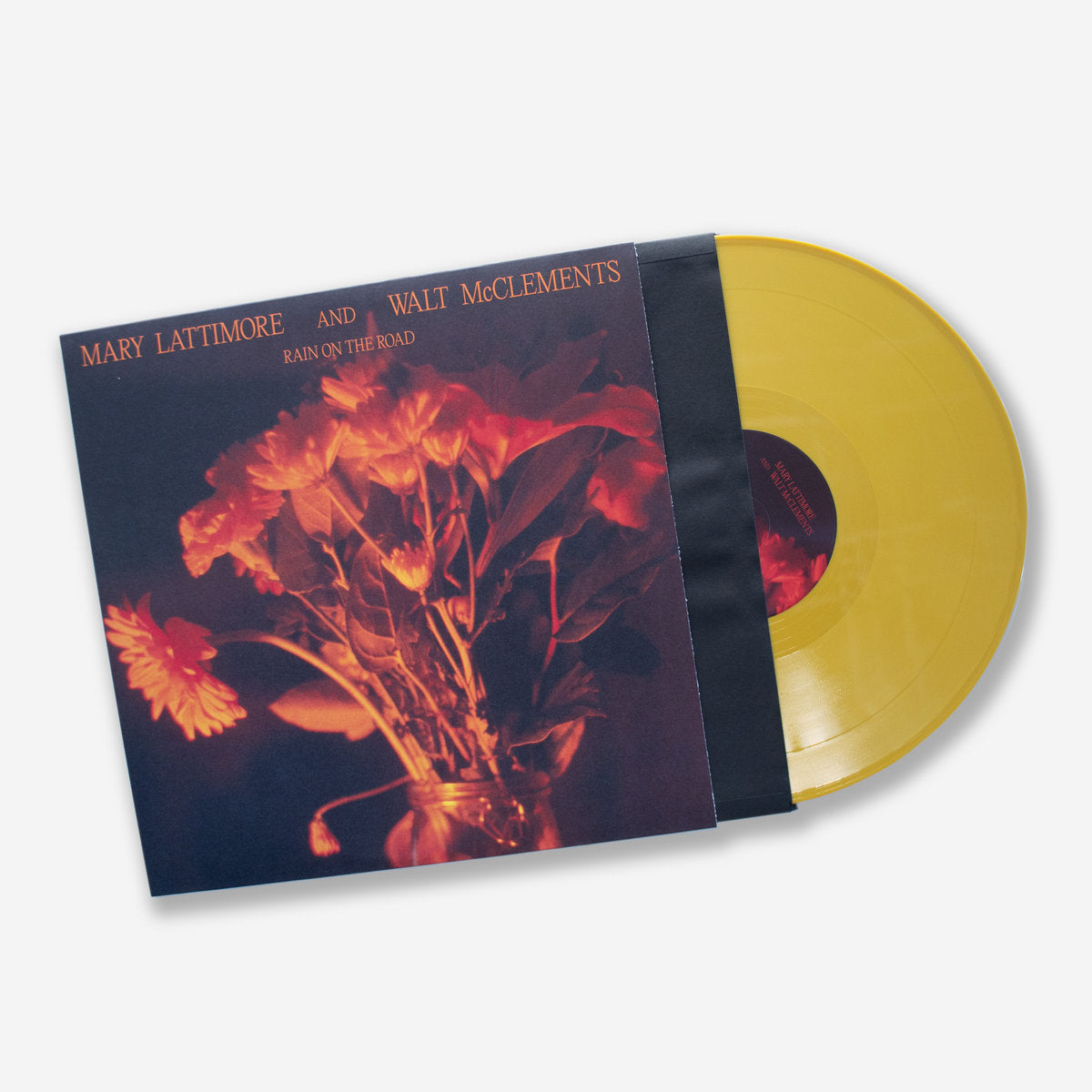 Mary Lattimore and Walt McClements -  Rain on the Road LP (Limited Edition Metallic Gold Vinyl)