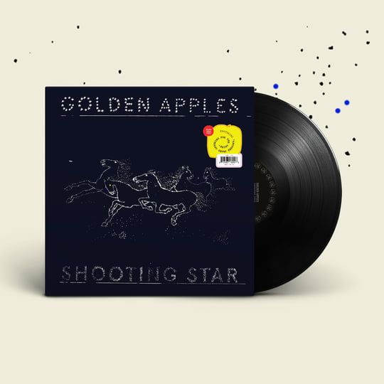 Golden Apples - Shooting Star LP (Black Hole Vinyl)
