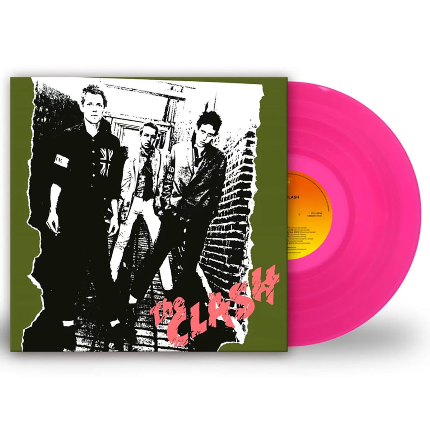 The Clash – The Clash LP (Limited Edition Transparent Pink Vinyl)