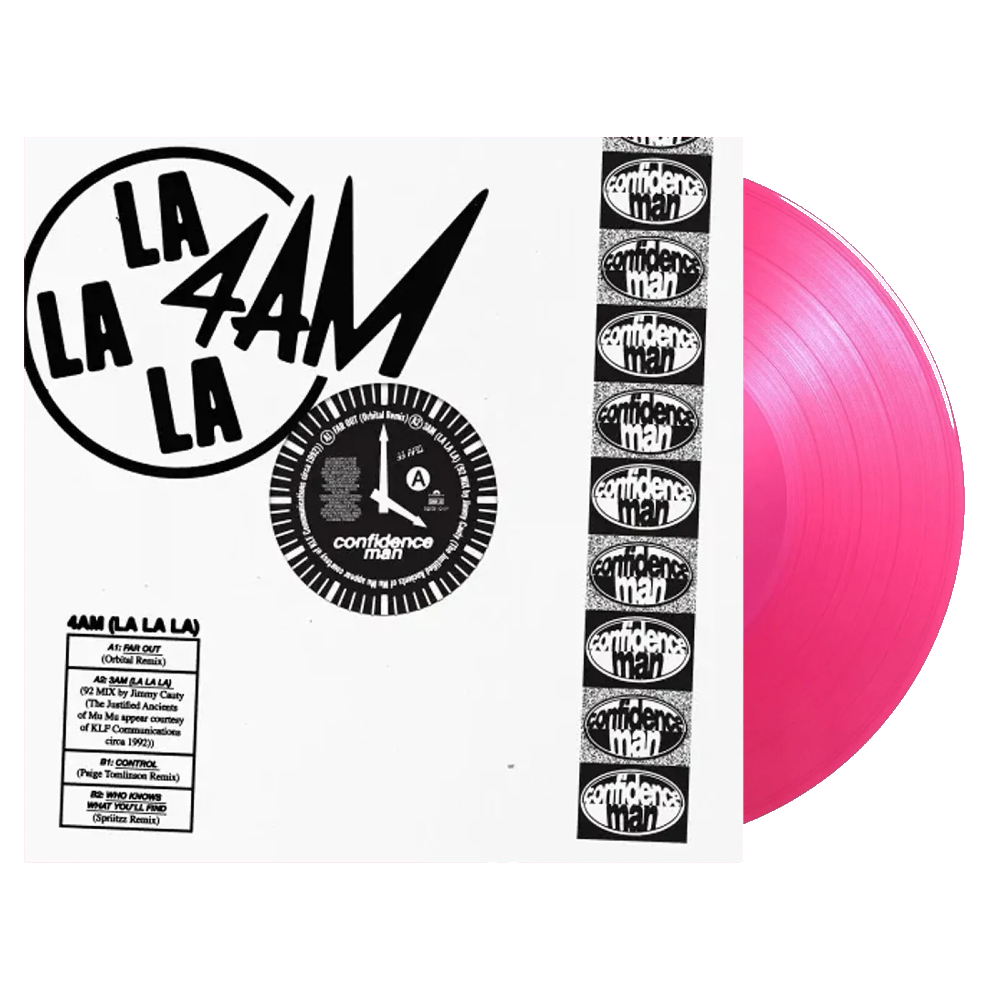 Confidence Man – 4am (La La La) LP (RSD 2025 Translucent Magenta Vinyl)