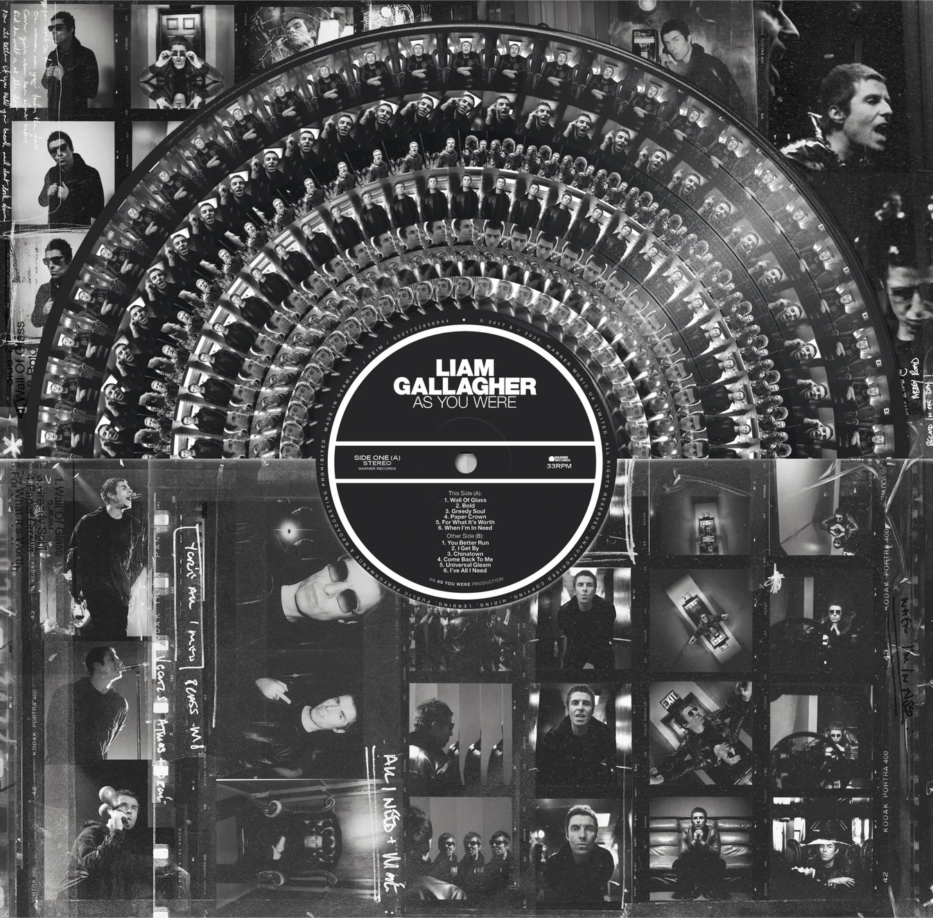 Liam Gallagher – As You Were LP (Limited Edition Zoetrope Picture Disc Vinyl) [National Album Day 2025]