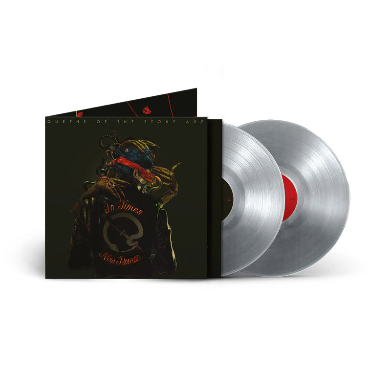 Queens Of The Stone Age – In Times New Roman... Ltd Edition Silver Vinyl Pressing 2LP