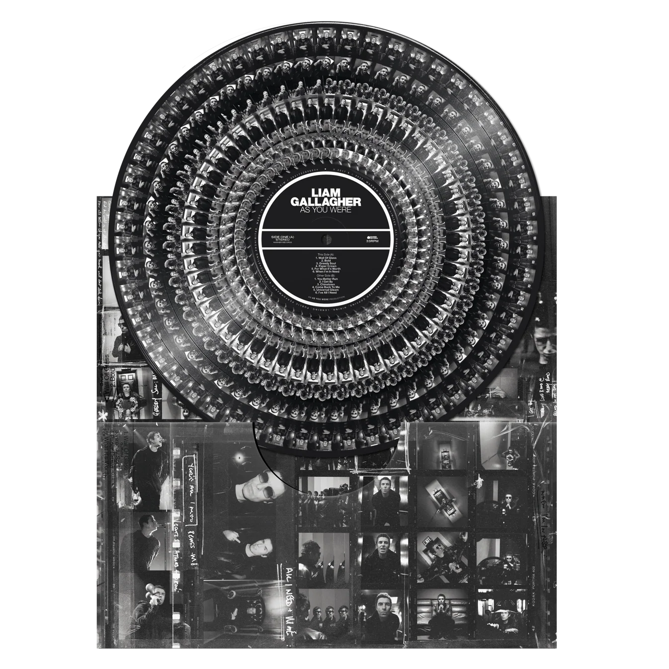Liam Gallagher – As You Were LP (Limited Edition Zoetrope Picture Disc Vinyl) [National Album Day 2025]