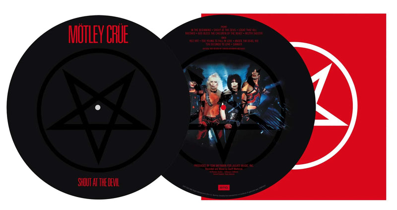 Mötley Crüe - Shout At The Devil LP (40th Anniversary) (Limited Edition Picture Disc)