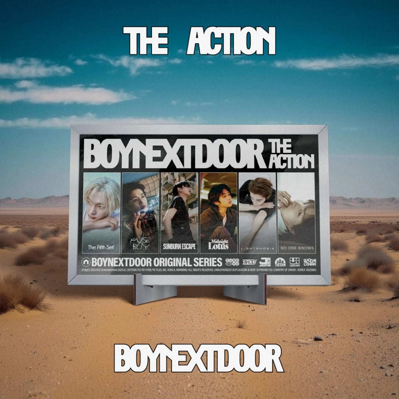 Boynextdoor - 5th EP [The Action] CD (Frame Ver.) (Preorder Out 24th October)