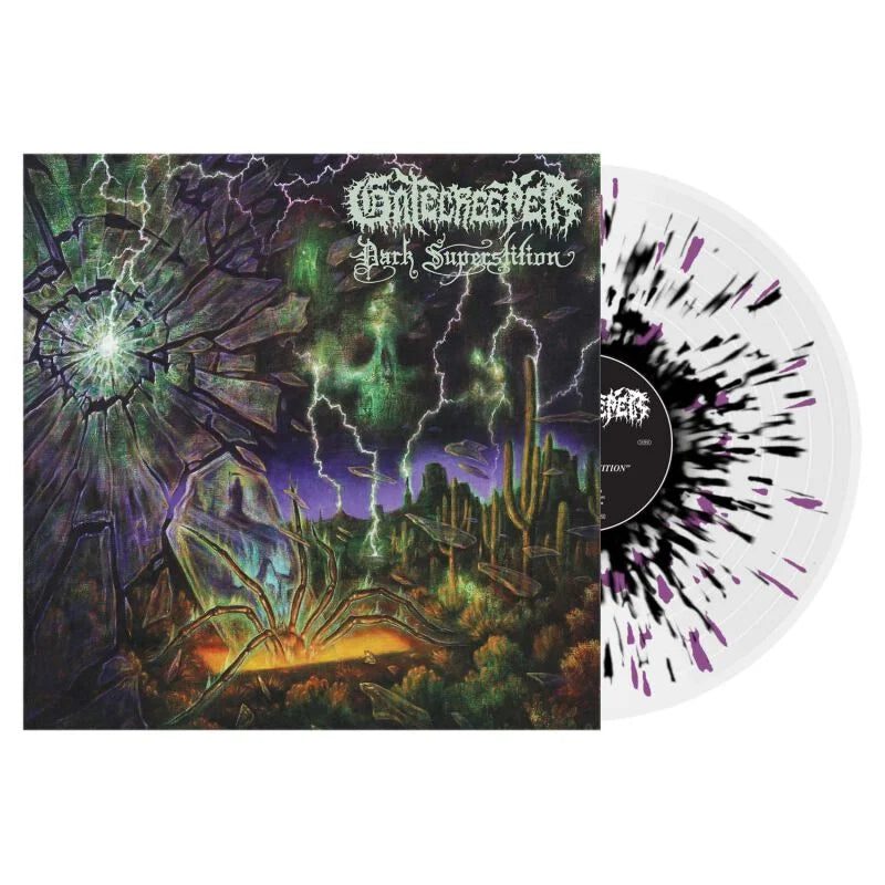 Gatecreeper – Dark Superstition LP (Clear with Black and Purple Splattered Vinyl)