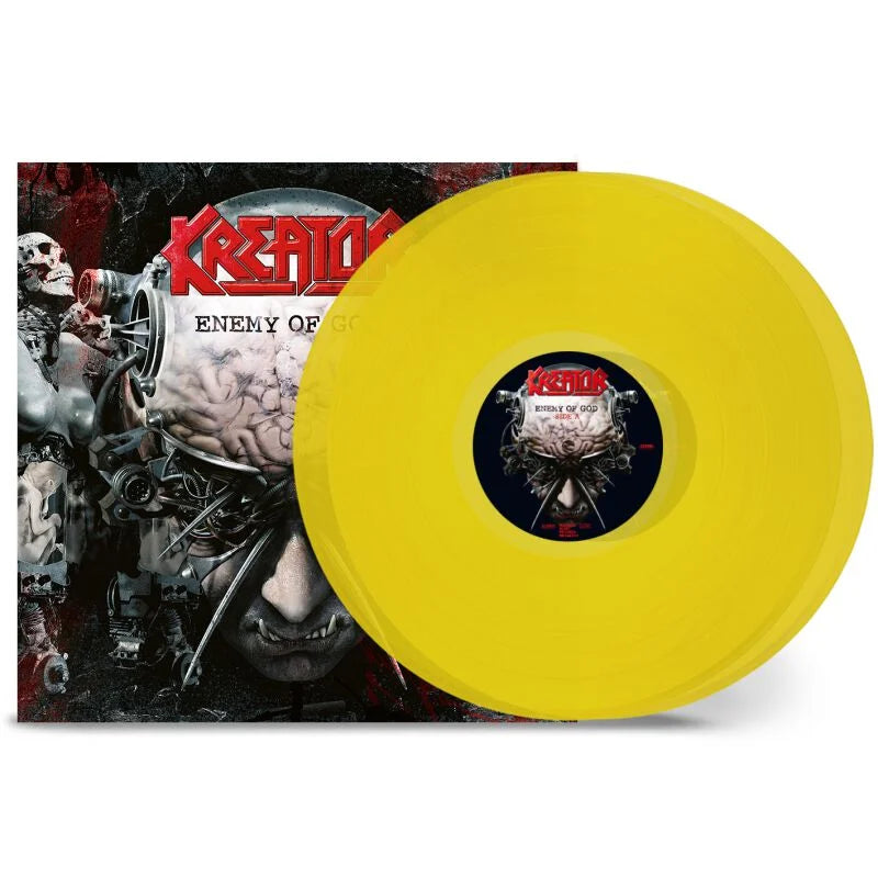 Kreator – Enemy Of God 2LP (Transparent Yellow Vinyl)