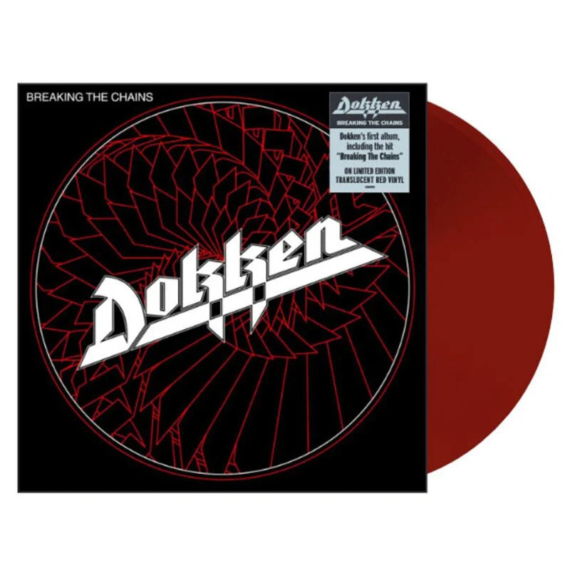 Dokken – Breaking The Chains LP (Limited Edition Red Translucent Vinyl)