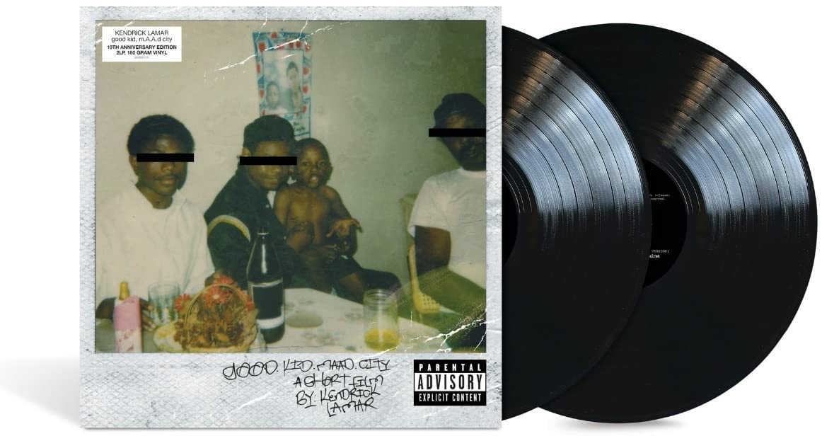 Kendrick Lamar – Good Kid, M.A.A.D City 2LP (10th Anniversary Reissue on 180g Vinyl)