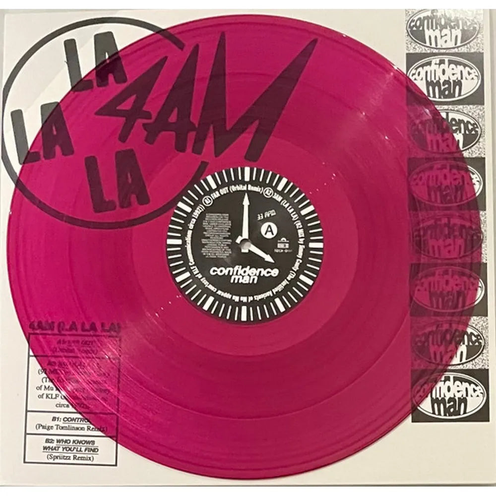 Confidence Man – 4am (La La La) LP (RSD 2025 Translucent Magenta Vinyl)