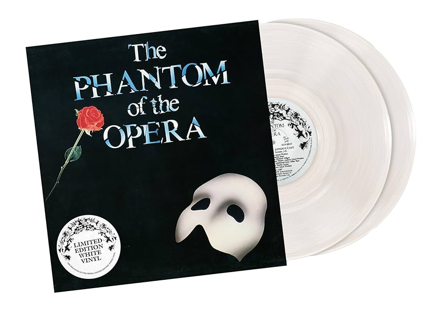 Andrew Lloyd Webber – The Phantom Of The Opera: Original Cast Recording 2LP (Limited Edition White Vinyl)