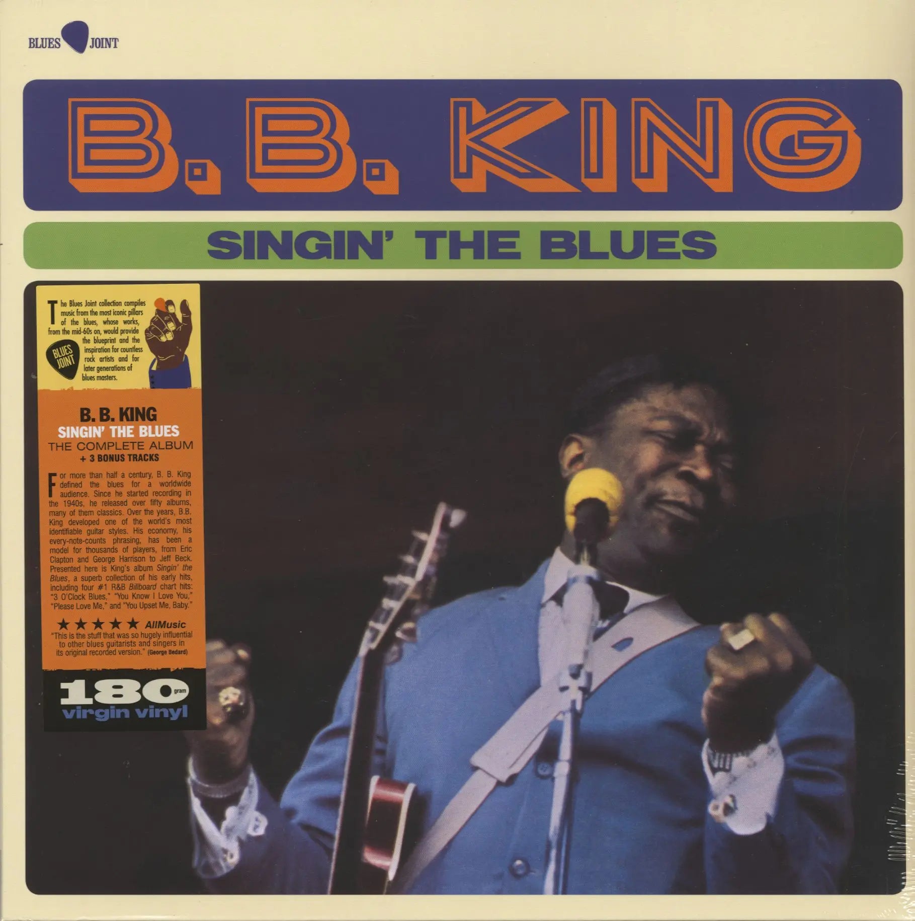 B.B. King – Singin' The Blues LP Vinyl