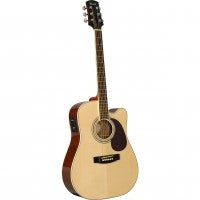 Adam Black S5 Natural Acoustic Guitar: 86S5CE/N