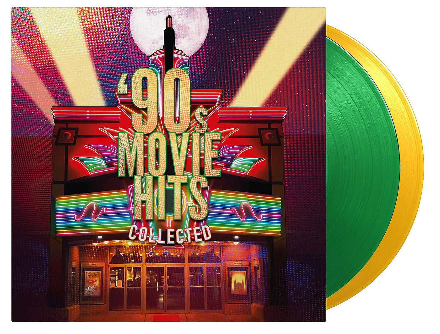 Movie　2LP　Hits　Green　Various　–　Translucent　–　Artists　Collected　'90s　LTD