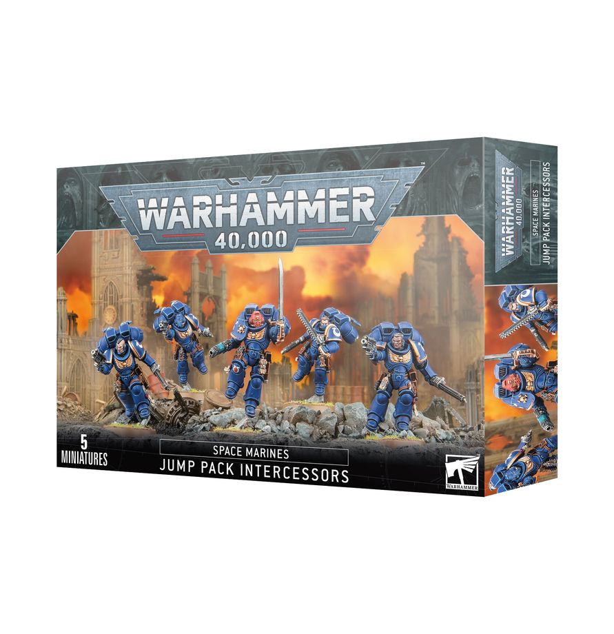 Warhammer 40,000: Space Marines - Assault Intercessors with Jump Packs